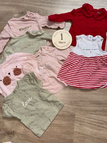 Lot vêtements fille