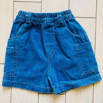 Short en jeans
