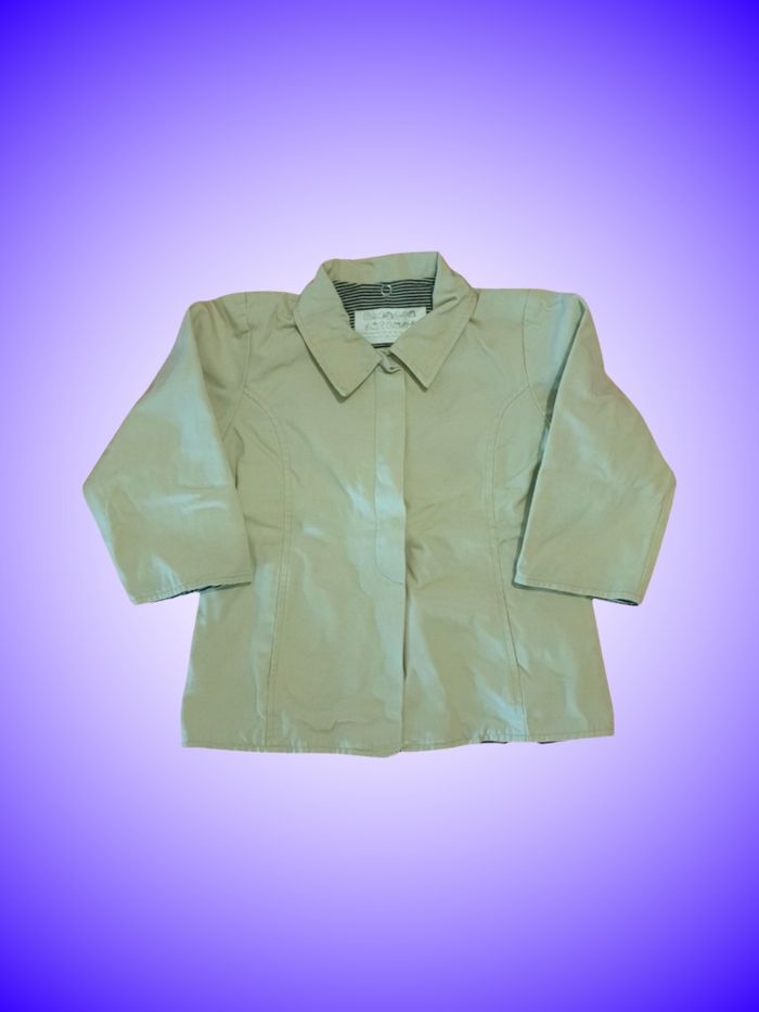 Veste Bébé Beige Peanuts – Snoopy au Dos – Doublure Rayée – 24 mois, 86 cm – Bon État