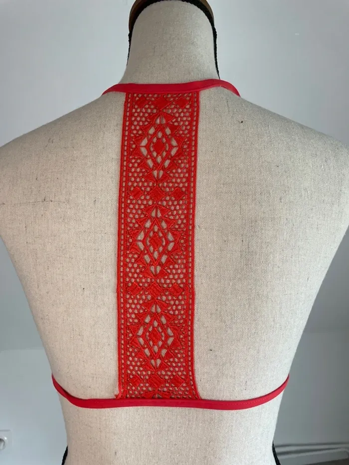 maillot de bain  corail 2 pièces - photo numéro 2