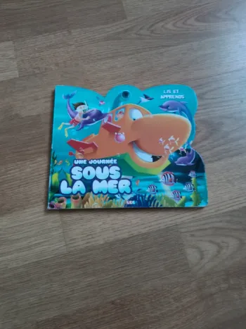 Livre enfant Une journée sous la mer