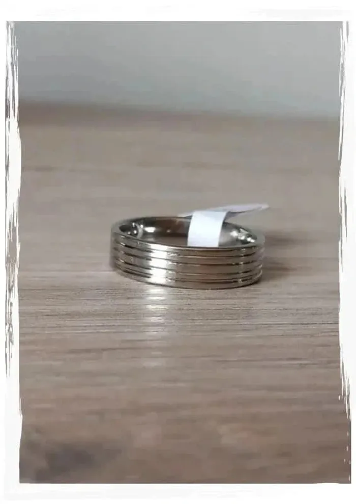 Bague acier inoxydable taille 61 - photo numéro 2