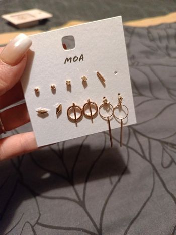 Lot de Boucles d'oreilles