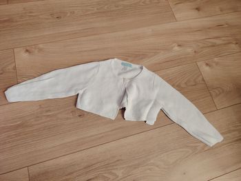 Gilet court blanc