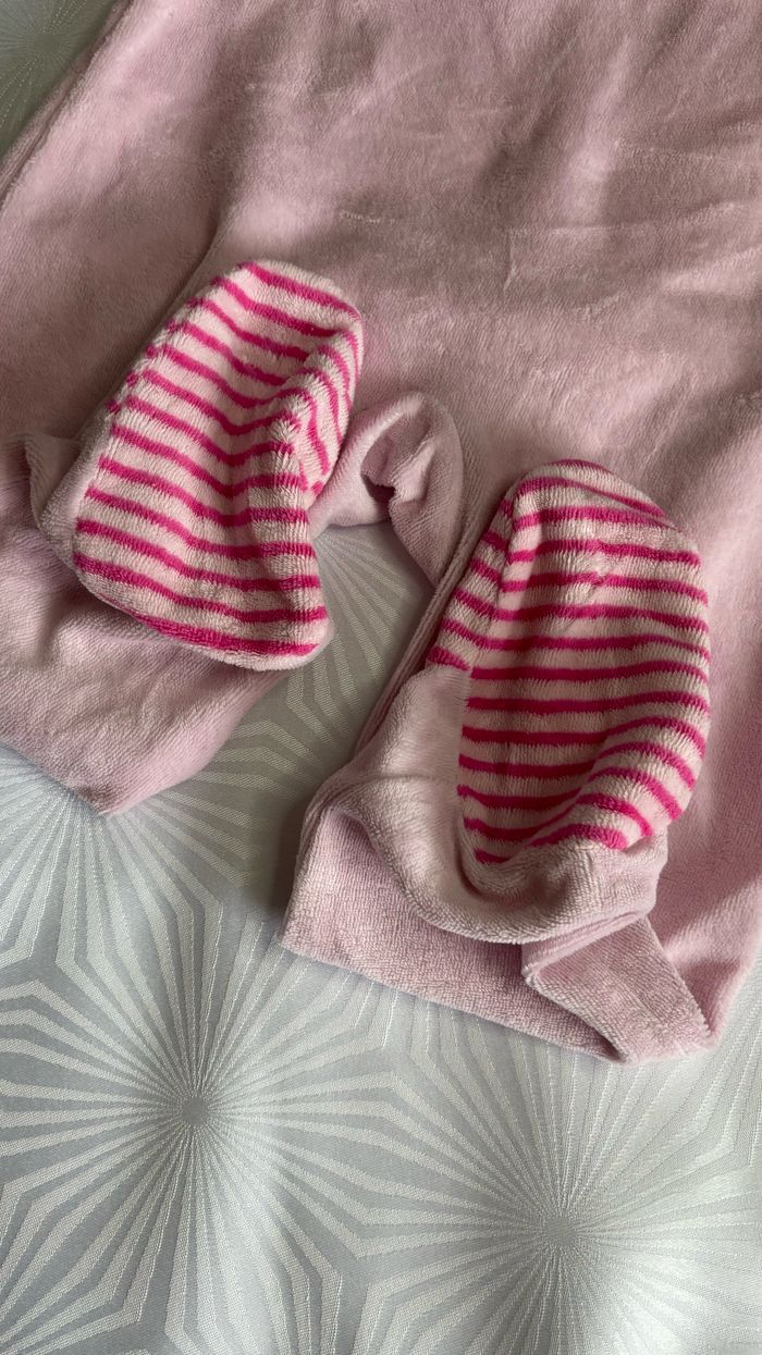 Pyjama velours fille 18 mois - photo numéro 4