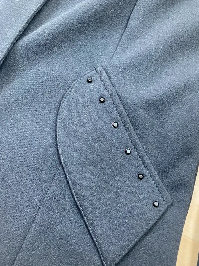 Veste de concours Equithème – Noire avec strass – Taille S - photo numéro 4