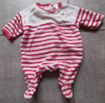 Pyjama fille kitchoun 1 mois