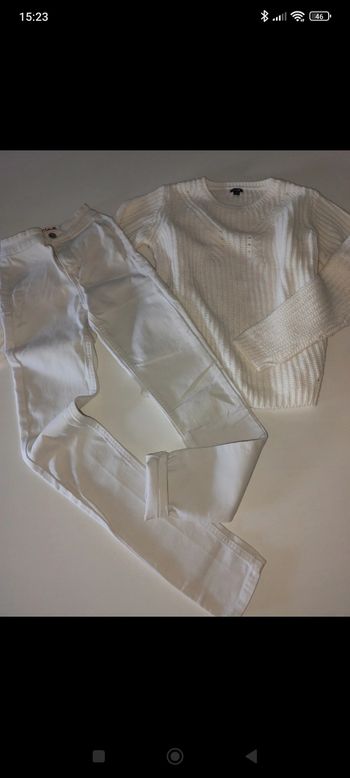 Ensemble Jennyfer 32 et pull Kiabi 12 ans