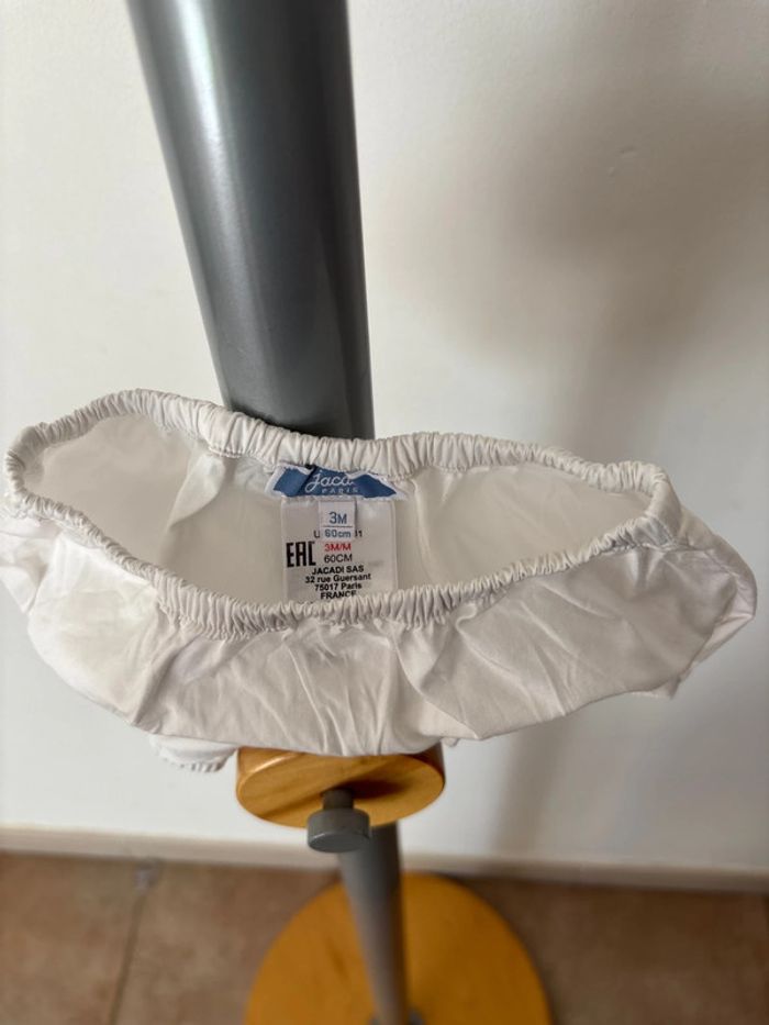 Ensemble Jacadi 3M avec détails brodes - photo numéro 5