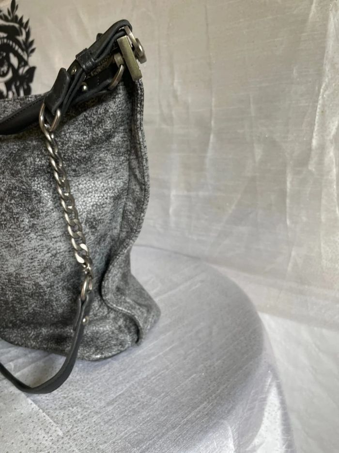 Sac Adopt’ gris métallique - Comme neuf - photo numéro 4