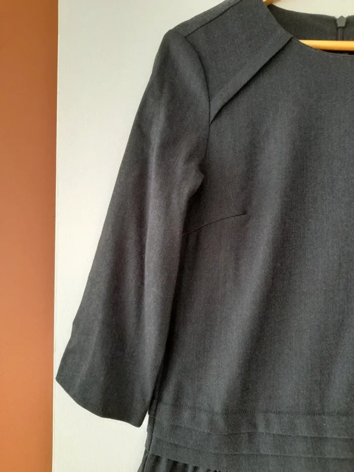 Robe forme évasée avec volant - photo numéro 5