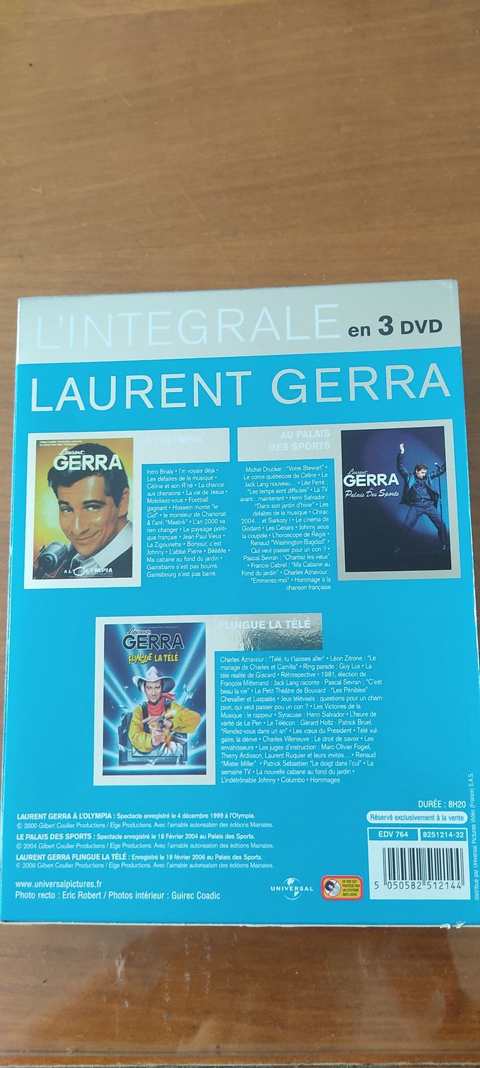 Coffret de 3 DVD Laurent Gerra - photo numéro 3