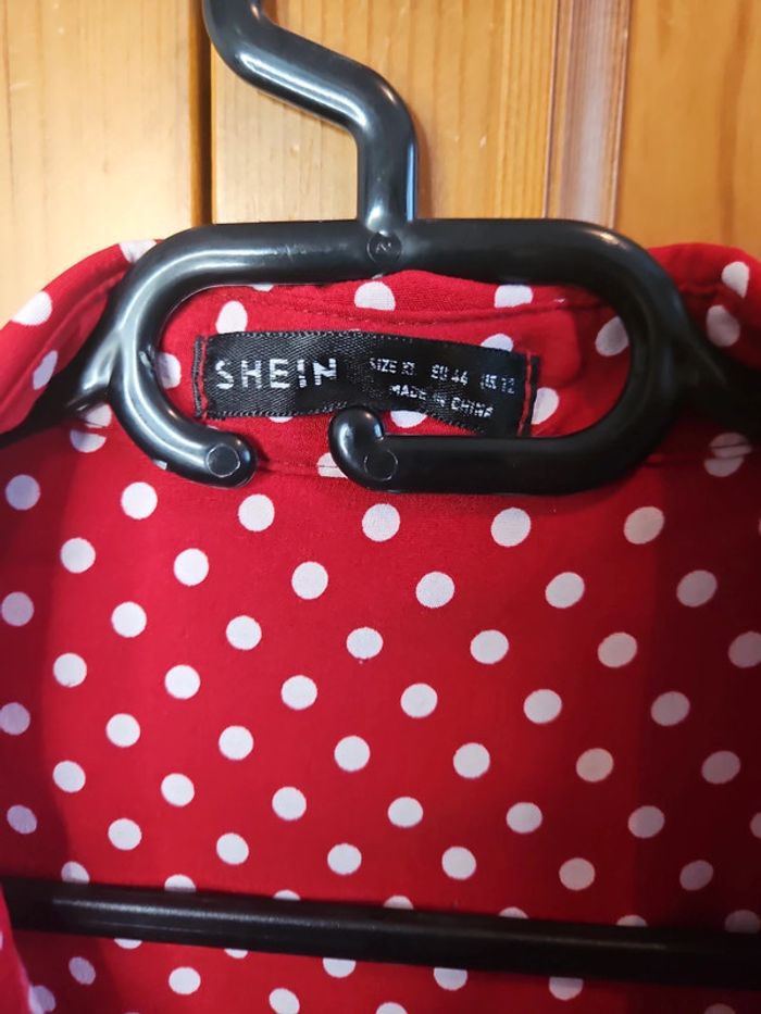 Superbe chemise à pois 44 shein - photo numéro 2