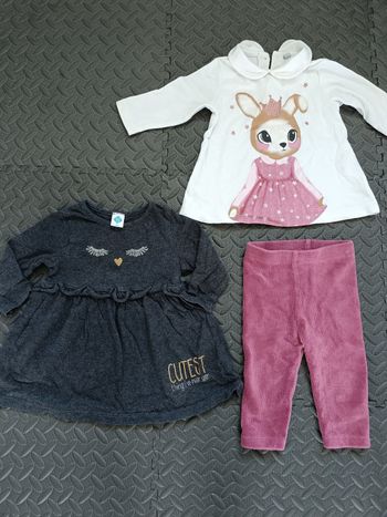 Lot fille 6 mois