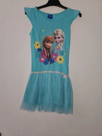 Robe Disney reine des neiges 7 ans