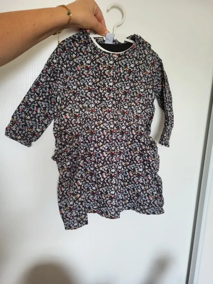 Jolie robe Petit Bateau automne hiver rentrée - photo numéro 9