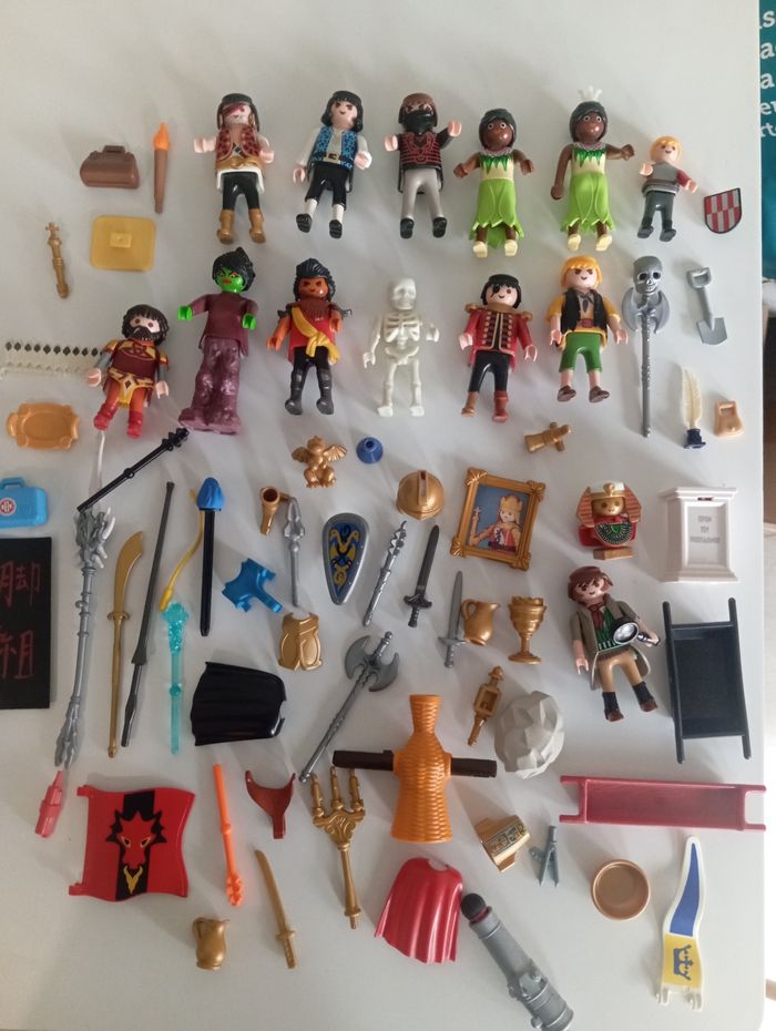 Playmobil divers personnages
