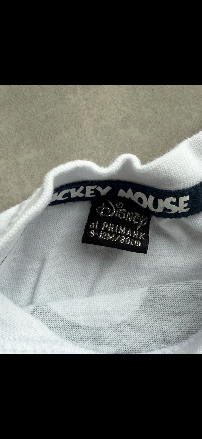Tee shirt manches courtes Mickey 18 mois - photo numéro 7