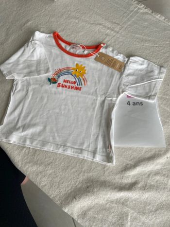 T-shirt catimini 4 ans neuf