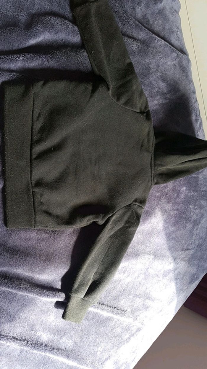 Gilet noir zippé - photo numéro 3