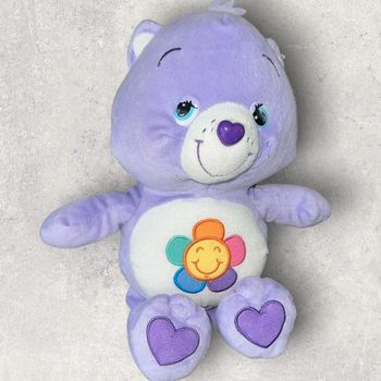 Peluche bisounours violet / mauve harmony