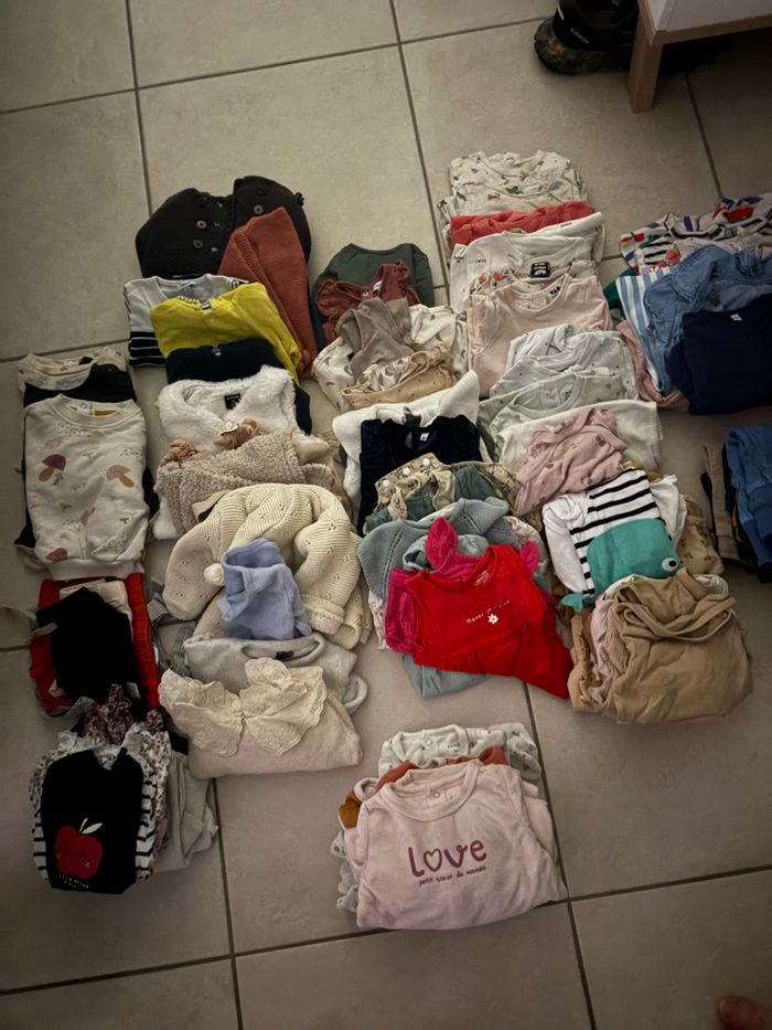 Gros lot naissance, 1 mois, 3 mois, 6 mois, 9 mois 12 mois