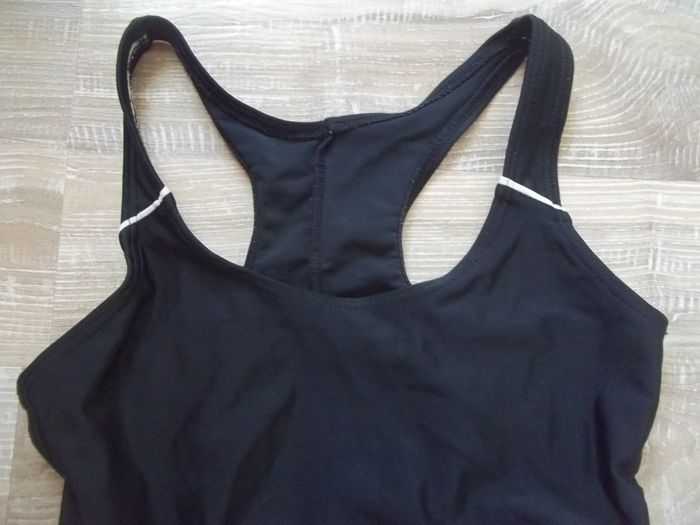 Maillot de bain Slazenger noir et rouge 9/10 ans - photo numéro 3