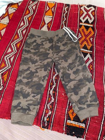 Bas survet militaire tenue sport ou pyjama 18 mois coton