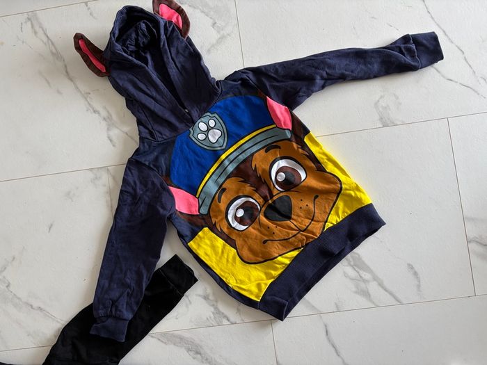 Lot de 2 sweat à capuche légers T. 3-4 ans garçon TBE - photo numéro 3