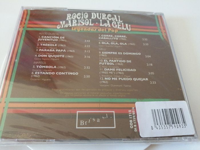 CD Rocio Durcal Leyendas del Pop - photo numéro 2