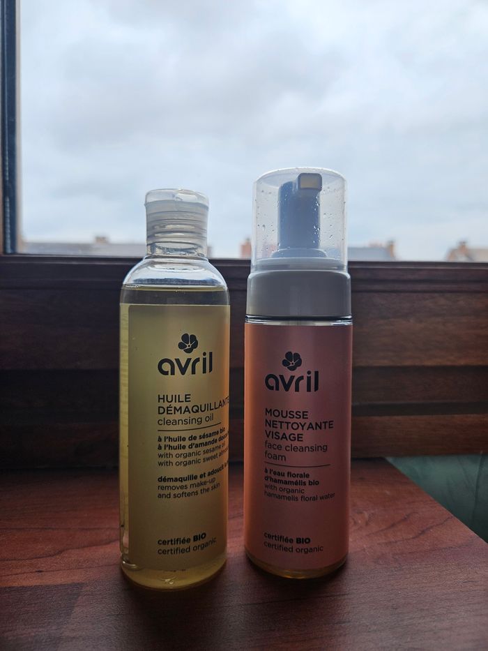 Huile démaquillante et Nettoyant mousse Avril - photo numéro 2