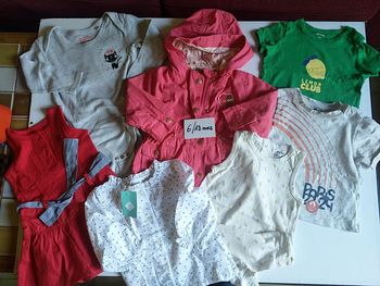Vêtements Bébé Fille 6-12 mois Lot N° 52