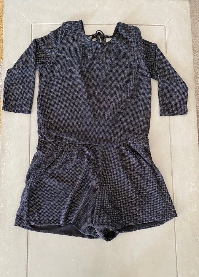 Combishort One by Gémo noire argentée taille L - photo numéro 7