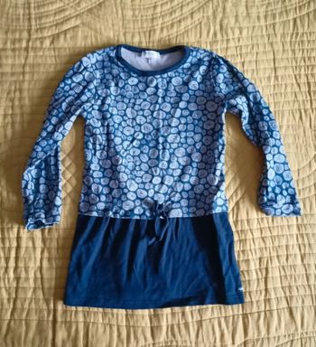 Robe courte manches longues Alphabet 5 ans