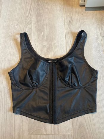 corset noir court taille 36