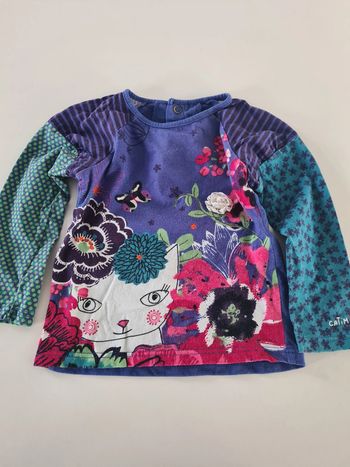 T-shirt manches longues - Catimini - 18 mois