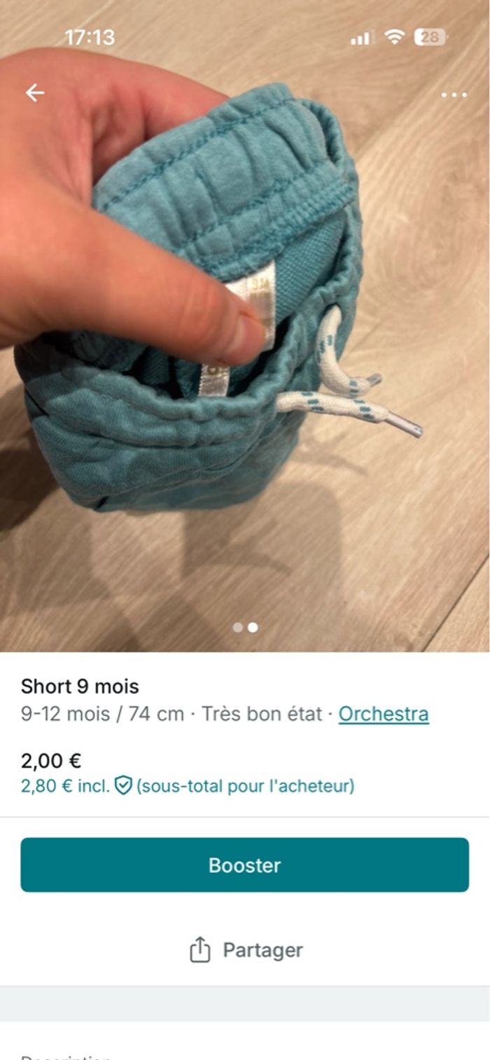 Short 9 mois - photo numéro 2