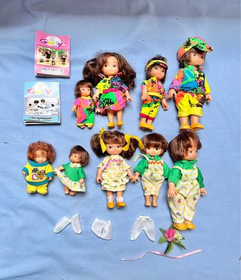 Ensemble poupée vintage delavennat