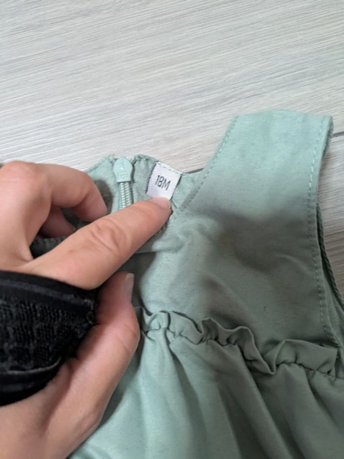 Robe vert d'eau 18 mois - photo numéro 2