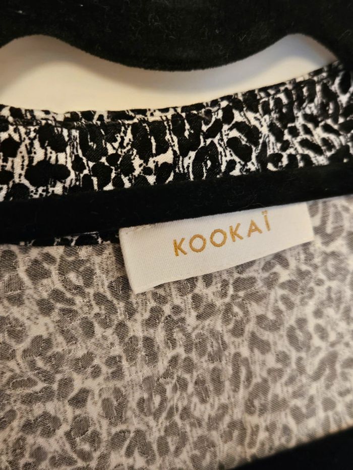 Jolie robe imprimée leopard Kookai - photo numéro 3