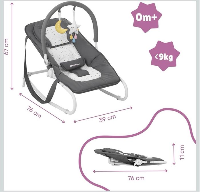 Transat pour bébé - photo numéro 2