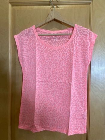Teeshirt camaïeu rose