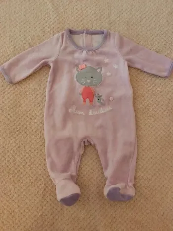 Pyjama Dpam 1 mois 56 cm