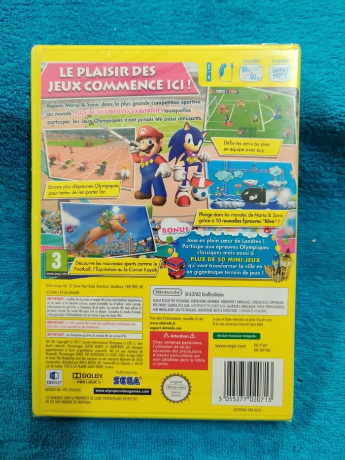 Wii Mario et Sonic aux jeux olympiques de Londres 2012 - photo numéro 2
