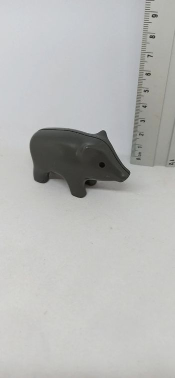 Sanglier gris playmobil 123
