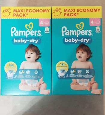 Couches Pampers baby-dry
