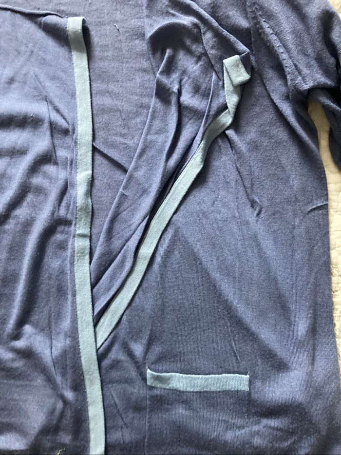 Gilet bleu - photo numéro 2