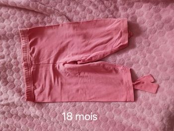 Legging rose 18 mois