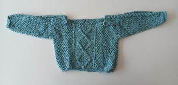Pull bébé handmade