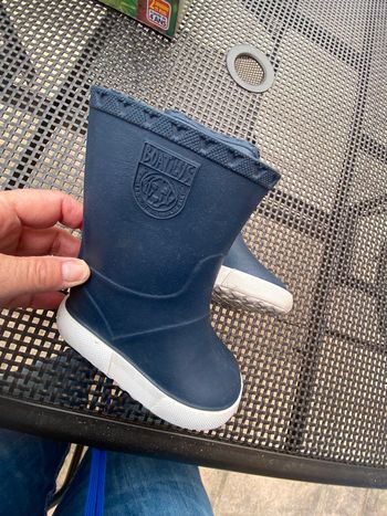 Bottes de pluie en Caoutchouc bleu marine  22 Mixtes